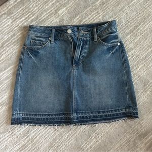 Banana Republic Jean Mini Skirt